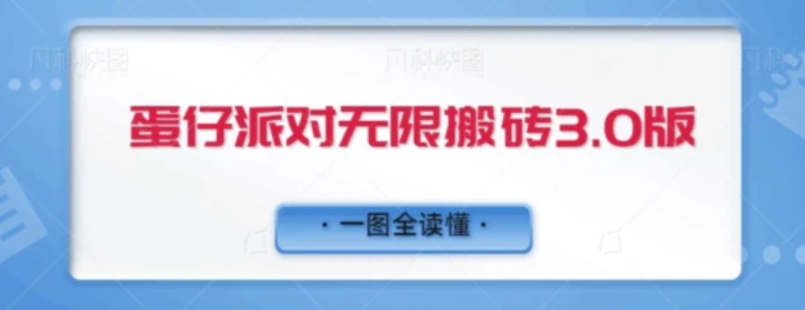 蛋仔派对无限搬砖3.0版日+500-巨丰资源网