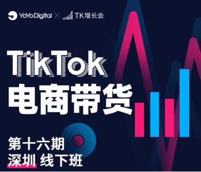 《TikTok电商带货》线下班第十六期，从0到1带货出单-巨丰资源网