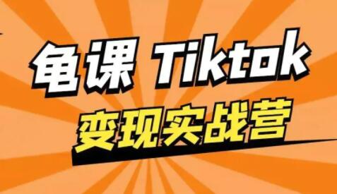 龟课-TikTok变现实战训练营 第1期 多种变现模式，轻松赚美刀-巨丰资源网