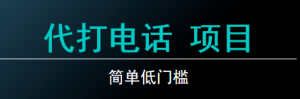 代打电话项目，冷门有趣，简单低门槛-巨丰资源网